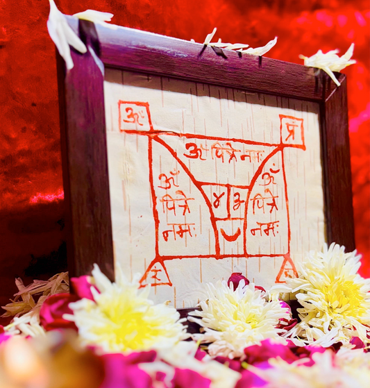 महाशक्ति मंत्र सिद्ध-Pitra Shanti Yantra – पूर्वजों की शांति और आशीर्वाद के लिए